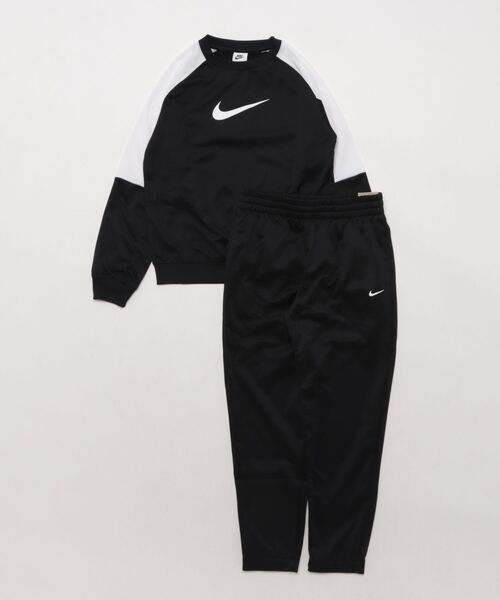 NIKE（ナイキ）の「《上下セット》ナイキ スポーツウェア ジュニア Dri-FIT トラックスーツ / Nike Sportswear Big Kids' Dri-FIT Tracksuit HQ9317-010 Black（セットアップ・キッズ・ブラック・140/130/160/150）」の9枚目の写真