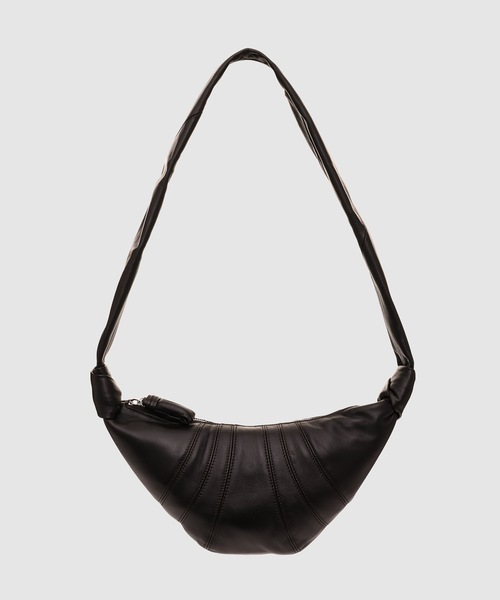 LEMAIRE(ルメール)の「SMALL CROISSANT BAG(ショルダーバッグ・メンズ・ブルー/カーキ/ブラック/ブラウン・ONE SIZE)」の2枚目の写真