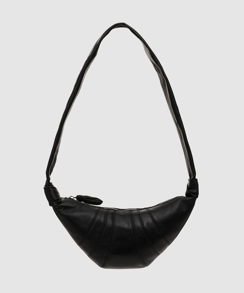 LEMAIRE(ルメール)の「SMALL CROISSANT BAG(ショルダーバッグ・メンズ・ブルー/カーキ/ブラック/ブラウン・ONE SIZE)」の1枚目の写真