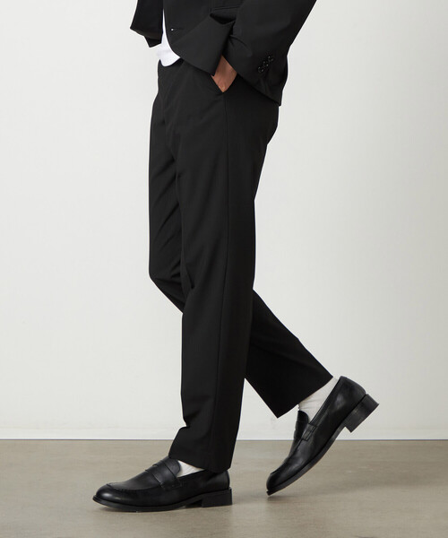 COMME CA ISM（コムサイズム）の「【セットアップ対応】2WAYストレッチ テーパードパンツ（スラックス・メンズ・ブラック/ネイビー・LARGE/MEDIUM/SMALL/X-LARGE）」の8枚目の写真