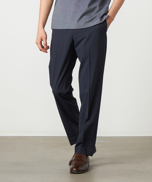 COMME CA ISM（コムサイズム）の「【セットアップ対応】2WAYストレッチ テーパードパンツ（スラックス・メンズ・ブラック/ネイビー・LARGE/MEDIUM/SMALL/X-LARGE）」の12枚目の写真