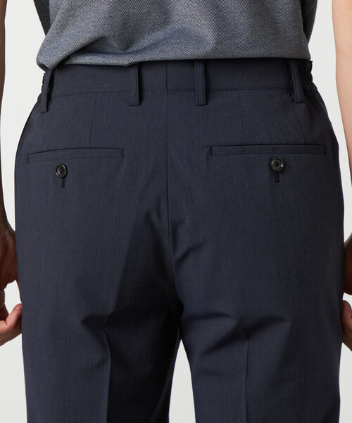 COMME CA ISM（コムサイズム）の「【セットアップ対応】2WAYストレッチ テーパードパンツ（スラックス・メンズ・ブラック/ネイビー・LARGE/MEDIUM/SMALL/X-LARGE）」の18枚目の写真