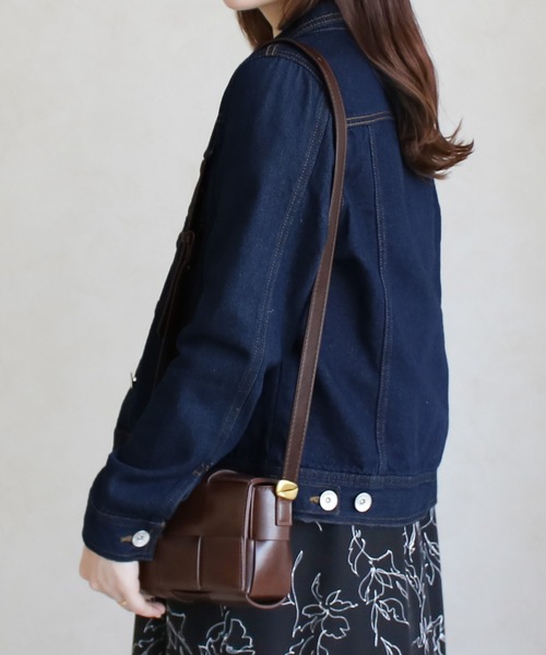 NYLAUS(ナイラス)の「【SG】ショート丈デニムジャケット Gジャン(デニムジャケット・レディース・ネイビー・M)」の7枚目の写真
