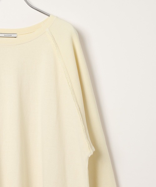 BAYFLOW（ベイフロー）の「[WEB限定]カットワンピース（ワンピース・レディース・チャコール/ベージュ/ブルー/オフホワイト・SMALL/MEDIUM）」の13枚目の写真