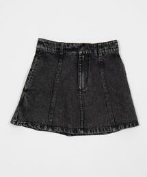 WOND（ウォンド）の「WOND/【26年春夏新作】デニムフレアミニスカート（デニムスカート）」