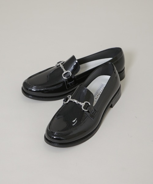 TEMPERATE（テンパレイト）の「TEMPERATE/別注 BRUNO ローファー（ローファー・レディース・ブラック・37/38/39）」の2枚目の写真