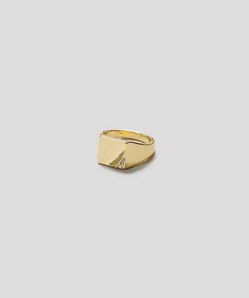 LAPUIS(ラピュイ)の「LAPUIS(ラピュイ)Bijou Plate ring(リング・レディース・シルバー/ゴールド・11号/13号)」の7枚目の写真