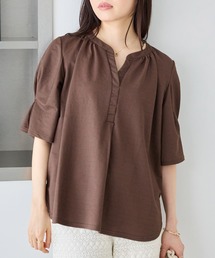 LAVEANGE | 【好機能シリーズ】接触冷感｜トリコットスキッパープルオーバー(Tシャツ/カットソー)