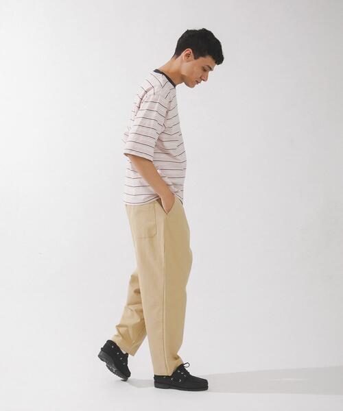URBAN RESEARCH Sonny Label(アーバンリサーチサニーレーベル)の「マルチボーダーショートスリーブTシャツ(Tシャツ/カットソー・メンズ・ブルー系その他/グリーン系その他/ピンク系その他・MEDIUM/LARGE)」の20枚目の写真