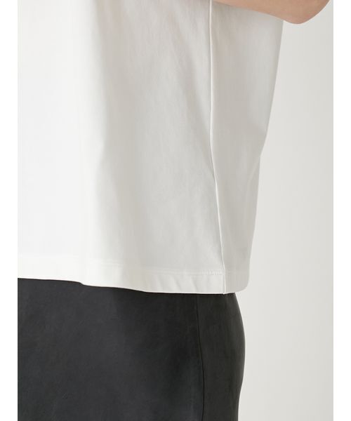 FRAY I.D(フレイアイディー)の「I.DロゴプリントTシャツ(Tシャツ/カットソー・レディース・ホワイト/ネイビー・F)」の8枚目の写真
