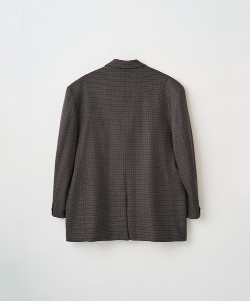 Juha（ユハ）の「OVERSIZED CHECK JACKET（テーラードジャケット 