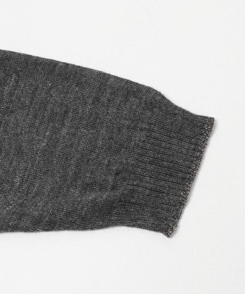 crepuscule（クレプスキュール）の「crepuscule　W/G Rametriming Pullover（ニット/セーター・メンズ・ブラック/ネイビー/グレー・1/2）」の13枚目の写真