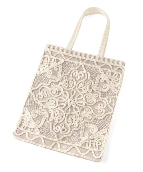 ANEMONE(アネモネ)の「刺しゅうサブバッグ(ハンドバッグ・レディース・ブラック/グレー/オフホワイト・FREE)」の4枚目の写真