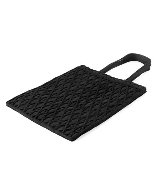 ANEMONE(アネモネ)の「刺しゅうサブバッグ(ハンドバッグ・レディース・ブラック/グレー/オフホワイト・FREE)」の7枚目の写真