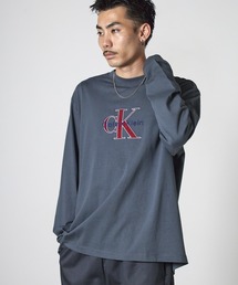 Calvin Klein/カルバンクライン Tシャツ - ロングスリーブリラックス