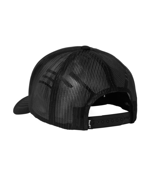 HUF(ハフ)の「AFTER MIDNIGHT TRUCKER HAT(キャップ・メンズ・ブラック・O/S)」の3枚目の写真