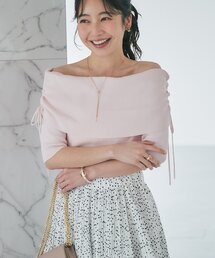 La boutique BonBon | クールタッチUVオフショルリブニット(ニット/セーター)