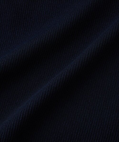 La boutique BonBon（ラブティックボンボン）の「【接触冷感・最強モテニット】クールタッチUVオフショルリブニット（ニット/セーター・レディース・ホワイト/サックスブルー/ネイビー/ピンク・FREE）」の18枚目の写真