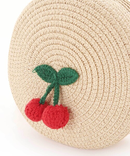 SLAP SLIP（スラップスリップ）の「モチーフ付きハット&ポシェット（ハット・キッズ・ホワイト/ブラウン/レッド/ピンク/ホワイト系その他/イエロー・52cm/54cm）」の15枚目の写真