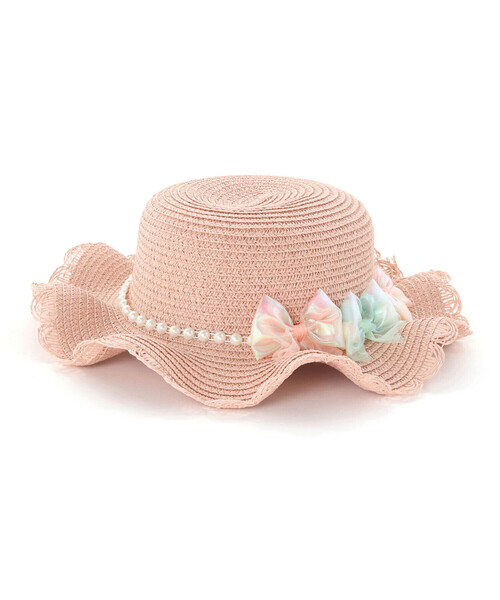 SLAP SLIP（スラップスリップ）の「モチーフ付きハット&ポシェット（ハット・キッズ・ホワイト/ブラウン/レッド/ピンク/ホワイト系その他/イエロー・52cm/54cm）」の16枚目の写真