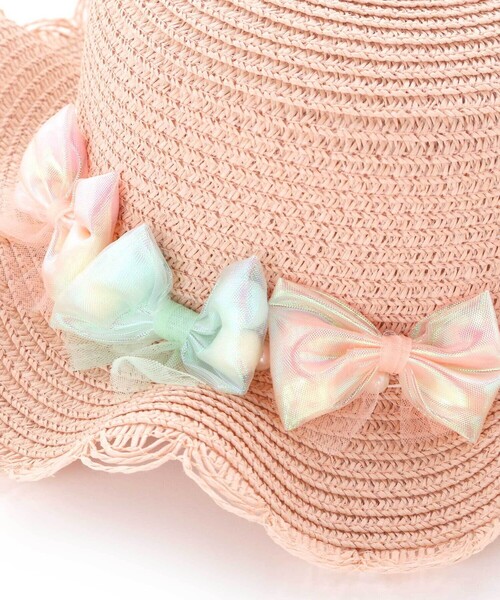 SLAP SLIP（スラップスリップ）の「モチーフ付きハット&ポシェット（ハット・キッズ・ホワイト/ブラウン/レッド/ピンク/ホワイト系その他/イエロー・52cm/54cm）」の17枚目の写真