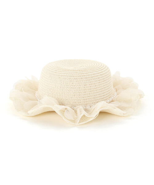 SLAP SLIP（スラップスリップ）の「モチーフ付きハット&ポシェット（ハット・キッズ・ホワイト/ブラウン/レッド/ピンク/ホワイト系その他/イエロー・52cm/54cm）」の19枚目の写真