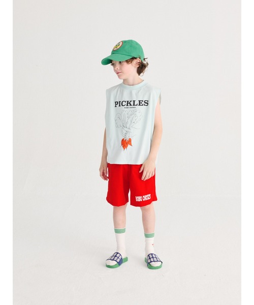 BOBO CHOSES(ボボショーズ)の「Bobo Choses swim boardshorts(水着・キッズ・レッド・10YEAR/8YEAR/6-7YEAR/4-5YEAR/2-3YEAR)」の4枚目の写真
