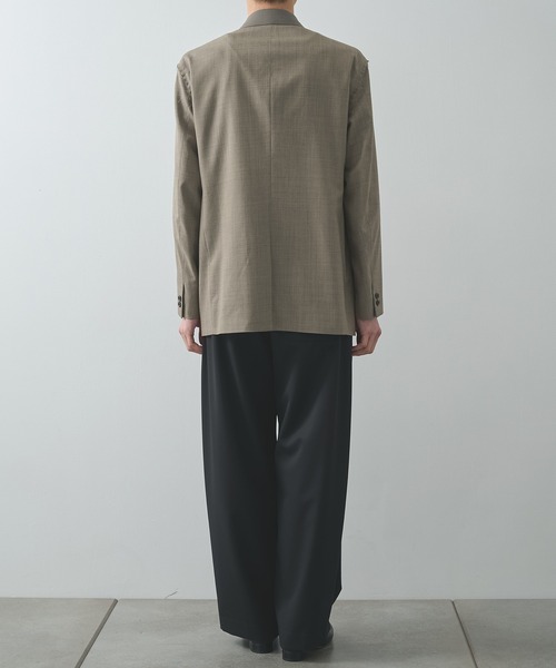 soe（ソーイ）の「【soe/ソーイ】Reworked Jacket（テーラードジャケット・メンズ・ベージュ・1/2）」の15枚目の写真