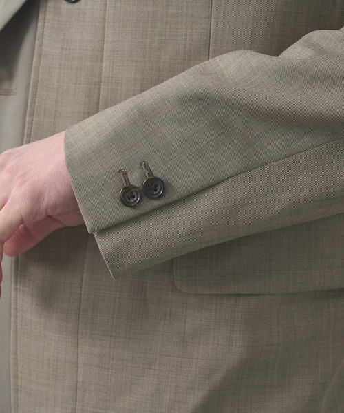 soe（ソーイ）の「【soe/ソーイ】Reworked Jacket（テーラードジャケット・メンズ・ベージュ・1/2）」の17枚目の写真