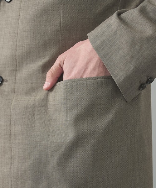 soe（ソーイ）の「【soe/ソーイ】Reworked Jacket（テーラードジャケット・メンズ・ベージュ・1/2）」の18枚目の写真