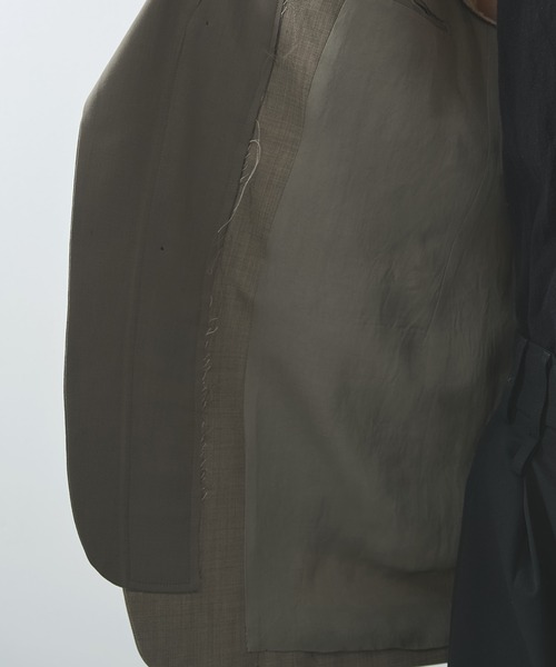 soe（ソーイ）の「【soe/ソーイ】Reworked Jacket（テーラードジャケット・メンズ・ベージュ・1/2）」の13枚目の写真