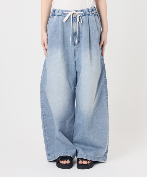 JOURNAL STANDARD（ジャーナルスタンダード）の「TuckEasyDENIM By COOLMAX(R)fabric（デニムパンツ・レディース・サックスブルー・36/38）」の16枚目の写真