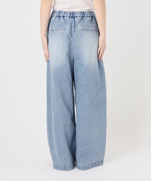 JOURNAL STANDARD（ジャーナルスタンダード）の「TuckEasyDENIM By COOLMAX(R)fabric（デニムパンツ・レディース・サックスブルー・36/38）」の6枚目の写真