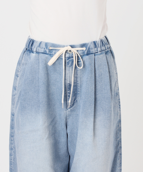 JOURNAL STANDARD（ジャーナルスタンダード）の「TuckEasyDENIM By COOLMAX(R)fabric（デニムパンツ・レディース・サックスブルー・36/38）」の8枚目の写真