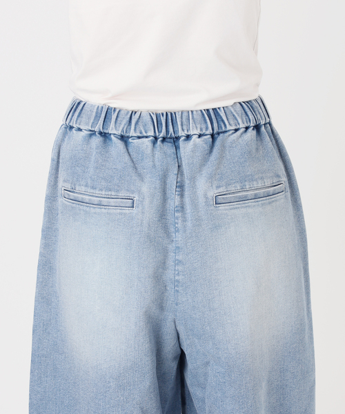 JOURNAL STANDARD（ジャーナルスタンダード）の「TuckEasyDENIM By COOLMAX(R)fabric（デニムパンツ・レディース・サックスブルー・36/38）」の9枚目の写真