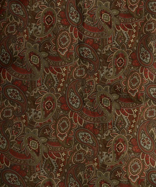 ANPAS（アンパス）の「Made-in-Japan Oversized Paisley Shirt / 日本製 ペイズリービッグシャツ 総柄 長袖 メンズ 国産 コットン オーバーサイズ ビッグシルエット（シャツ/ブラウス・メンズ・ブラック系/パープル系/グレー系/ブラウン系・L/M）」の15枚目の写真
