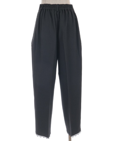 axes femme(アクシーズファム)の「裾レースストレートパンツ(その他パンツ・レディース・グレー/ブラック・MEDIUM/LARGE)」の11枚目の写真