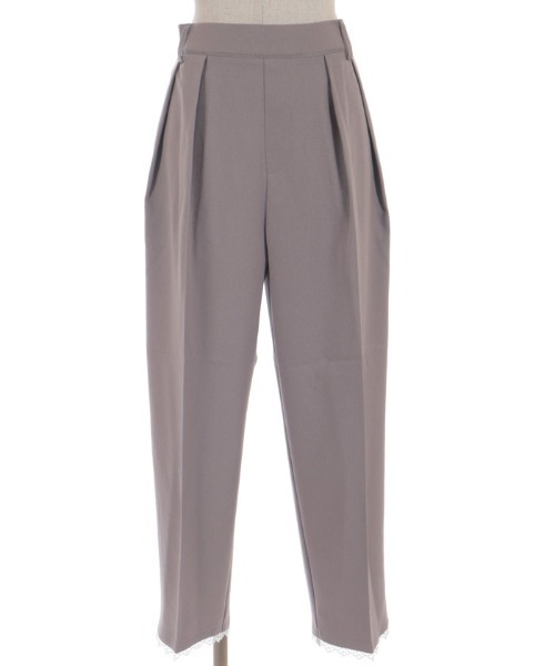 axes femme(アクシーズファム)の「裾レースストレートパンツ(その他パンツ・レディース・グレー/ブラック・MEDIUM/LARGE)」の16枚目の写真