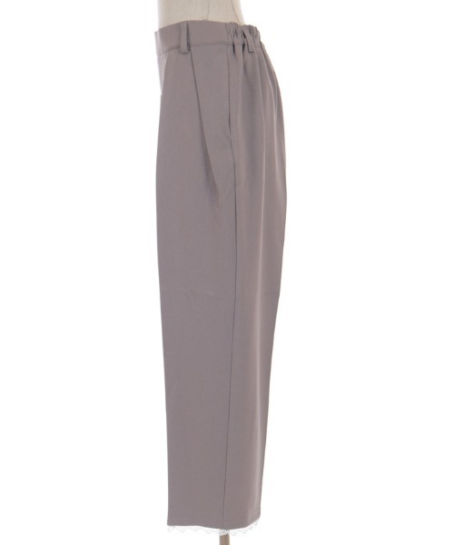 axes femme(アクシーズファム)の「裾レースストレートパンツ(その他パンツ・レディース・グレー/ブラック・MEDIUM/LARGE)」の17枚目の写真