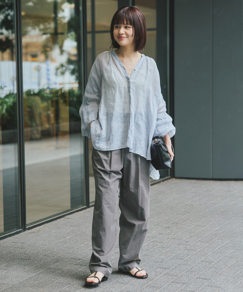 SLOBE IENA(スローブイエナ)の「SLOBE フラットサンダル(サンダル・レディース・ブラウン/ブラック・24.5cm/24cm/23.5cm/23cm/22.5cm/25cm)」の20枚目の写真