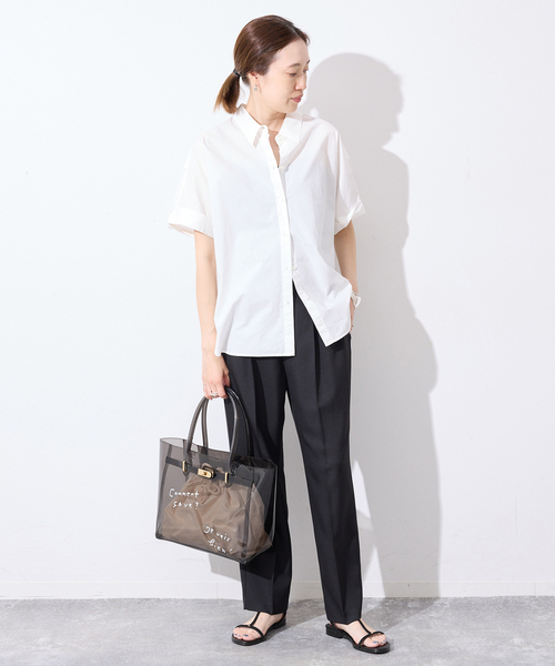 SLOBE IENA(スローブイエナ)の「SLOBE フラットサンダル(サンダル・レディース・ブラウン/ブラック・24.5cm/24cm/23.5cm/23cm/22.5cm/25cm)」の21枚目の写真