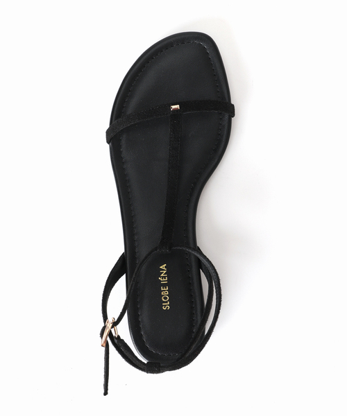 SLOBE IENA(スローブイエナ)の「SLOBE フラットサンダル(サンダル・レディース・ブラウン/ブラック・24.5cm/24cm/23.5cm/23cm/22.5cm/25cm)」の12枚目の写真