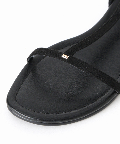 SLOBE IENA(スローブイエナ)の「SLOBE フラットサンダル(サンダル・レディース・ブラウン/ブラック・24.5cm/24cm/23.5cm/23cm/22.5cm/25cm)」の14枚目の写真