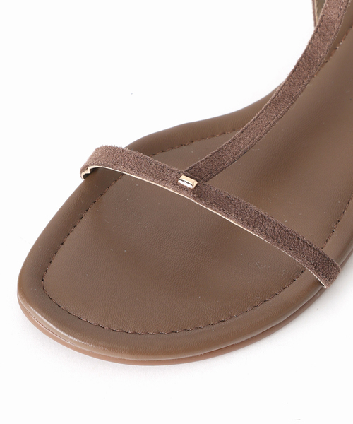SLOBE IENA(スローブイエナ)の「SLOBE フラットサンダル(サンダル・レディース・ブラウン/ブラック・24.5cm/24cm/23.5cm/23cm/22.5cm/25cm)」の16枚目の写真