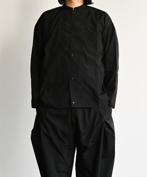 NoiR/ノアール（ノアール）の「NoiR:pocketable shirt（ナイロンジャケット・メンズ・ブラック・L/M）」の19枚目の写真