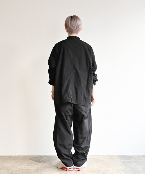 NoiR/ノアール（ノアール）の「NoiR:pocketable shirt（ナイロンジャケット・メンズ・ブラック・L/M）」の13枚目の写真
