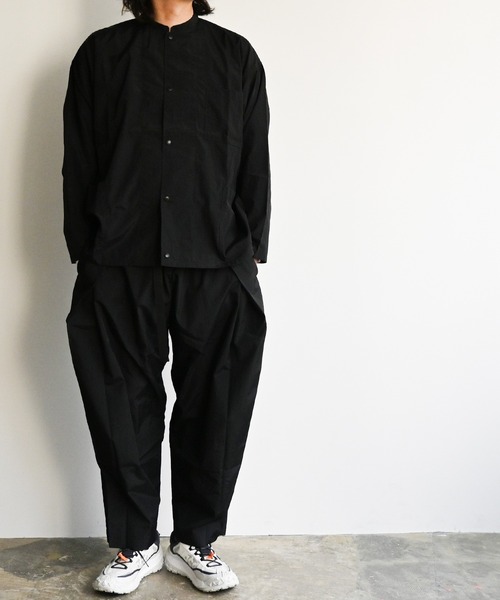 NoiR/ノアール（ノアール）の「NoiR:pocketable shirt（ナイロンジャケット・メンズ・ブラック・L/M）」の20枚目の写真