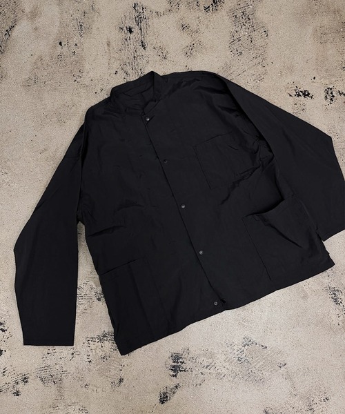 NoiR/ノアール（ノアール）の「NoiR:pocketable shirt（ナイロンジャケット・メンズ・ブラック・L/M）」の21枚目の写真