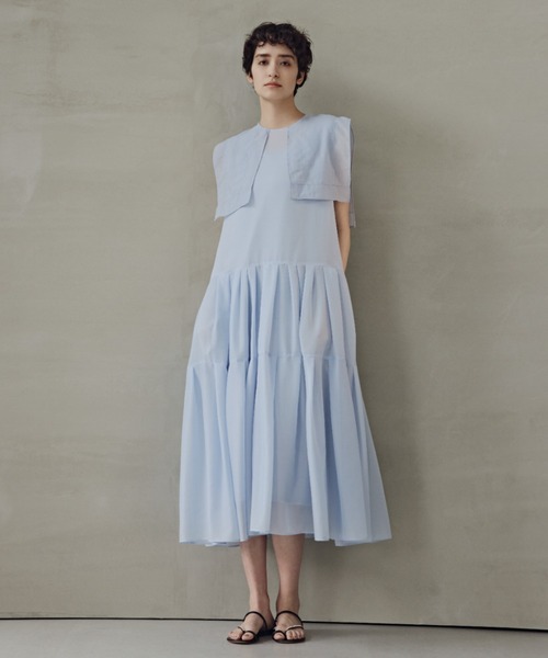 ADORE(アドーア)の「◆ハイツイストビエラワンピース(ワンピース・レディース・ブルー/ブラック・38)」の17枚目の写真