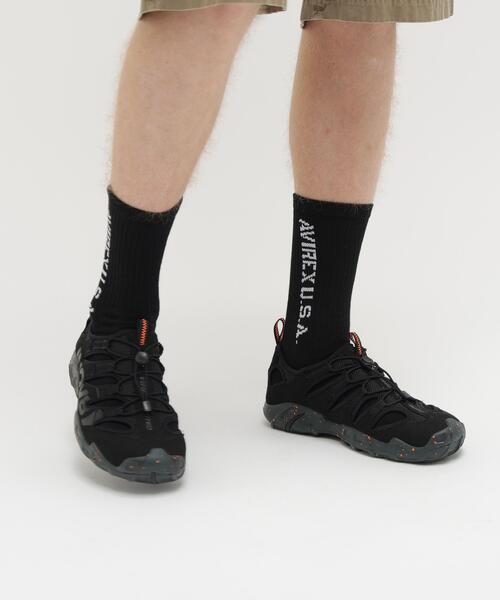 AVIREX(アヴィレックス)の「《AVIREX × INOV8》SANDAL / レコライト 190 UNI / アヴィレックス / イノヴェイト(サンダル・メンズ・ブラック・25.0cm/30.0cm/29.0cm/28.0cm/27.0cm/26.0cm)」の5枚目の写真